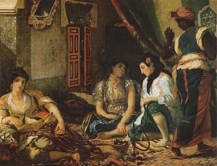 Eugene Delacroix The Women of Algiers Spain oil painting art